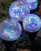 Crack Glass Ball Solar Light Stick