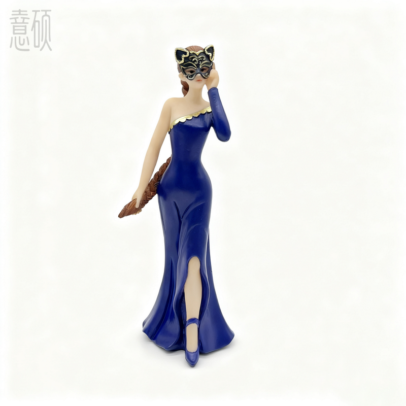 Resin Halloween Young Witch Figurine
