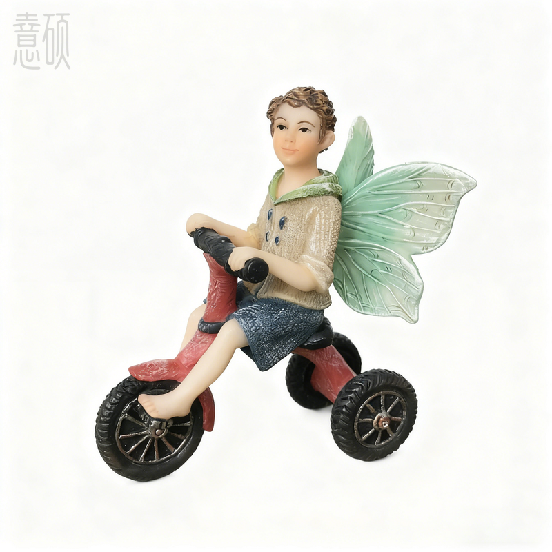 Small sized Resin Fairy Boy figurine 