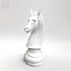 Resin Chess Pieces Sculpture