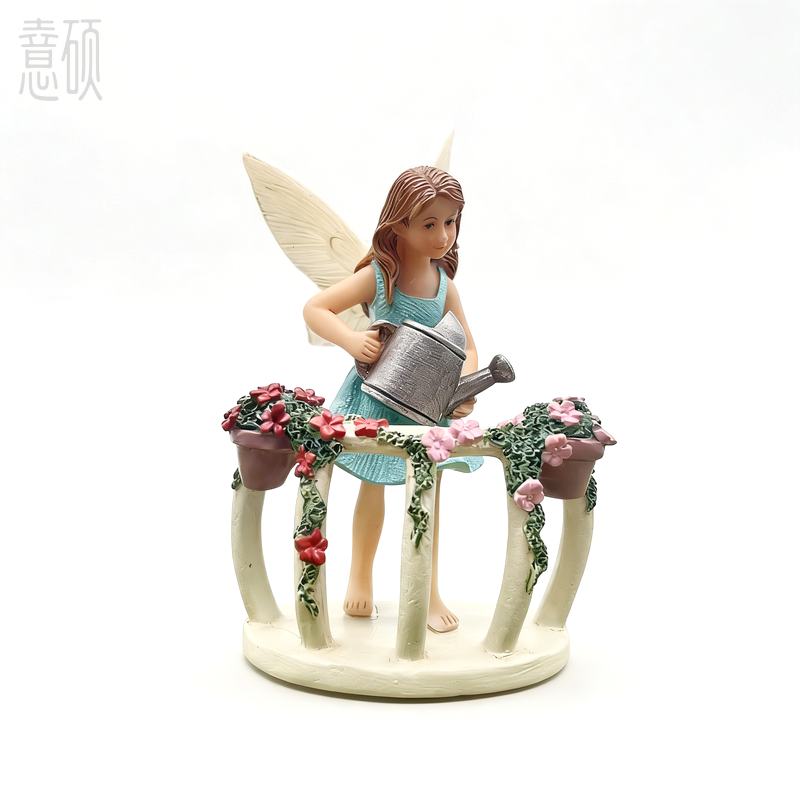 Hand-painted Resin Fairy Ornaments