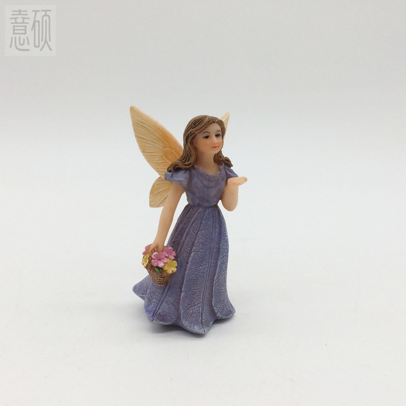 Hand-painted Resin Fairy Ornaments