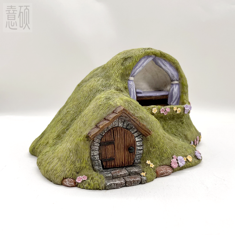 Polyresin Healing Houses Miniature Scene