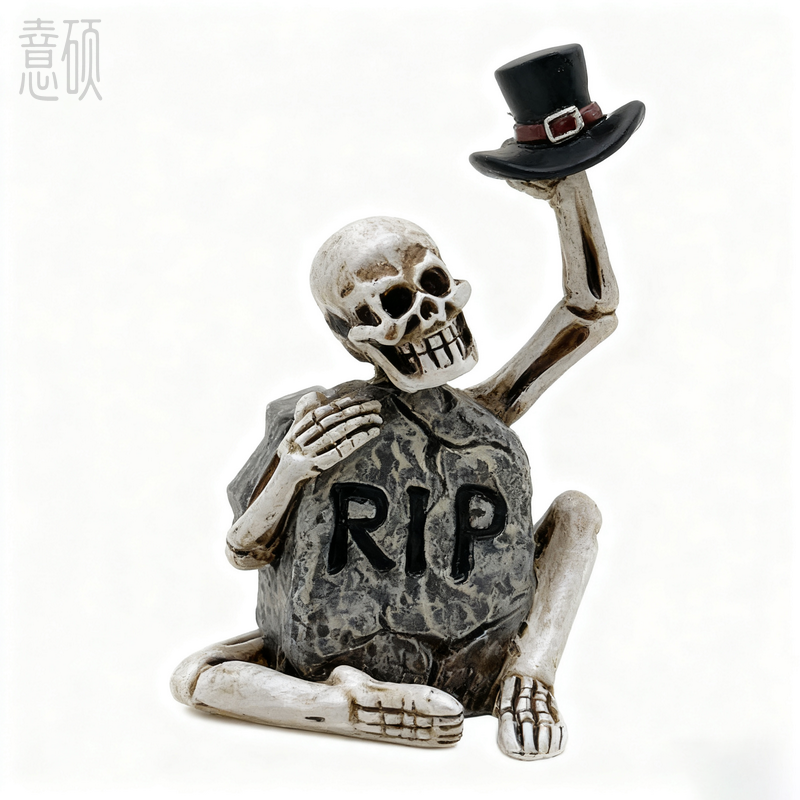 Resin Halloween Mini Figurine Set