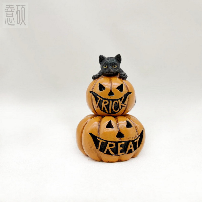 Resin Halloween Mini Figurine Set