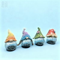 Gnome Hat Ground Stake Solar Light 