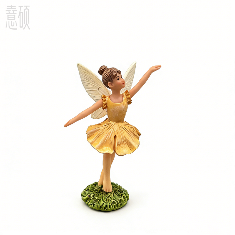 Hand-painted Resin Fairy Ornaments