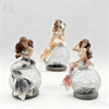Resin Mermaid Glass Ball Decorative Garden Light