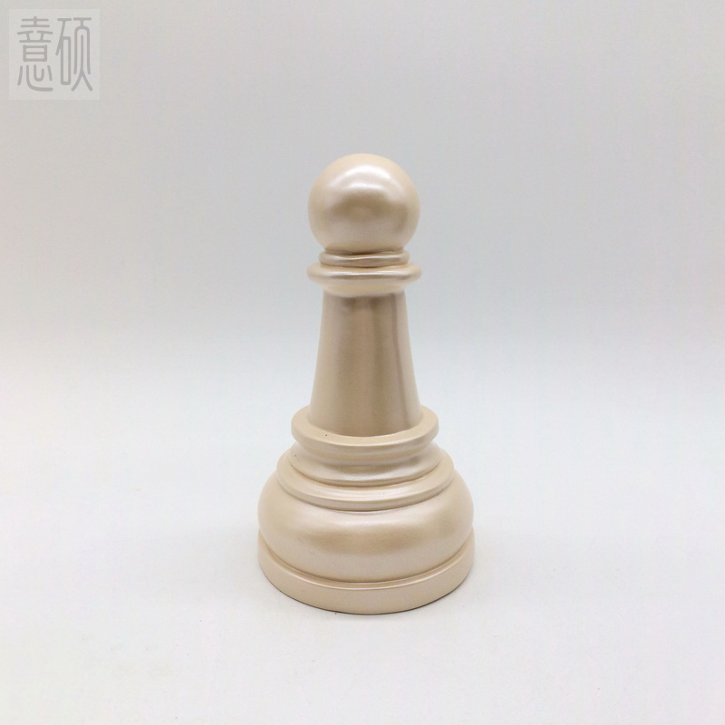 Resin Chess Pieces Sculpture