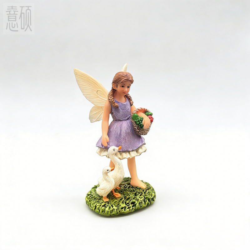 Hand-painted Resin Fairy Ornaments