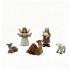 Resin Nativity Mini Figurine Set