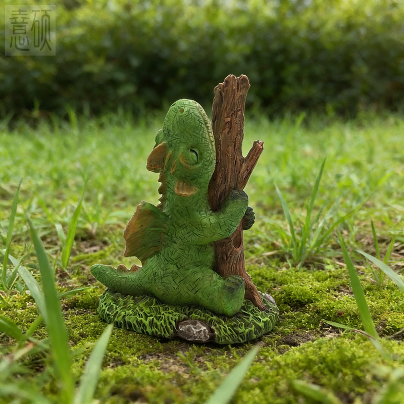 Fairy Garden Kits Hand-Painted Resin Baby Dragons 