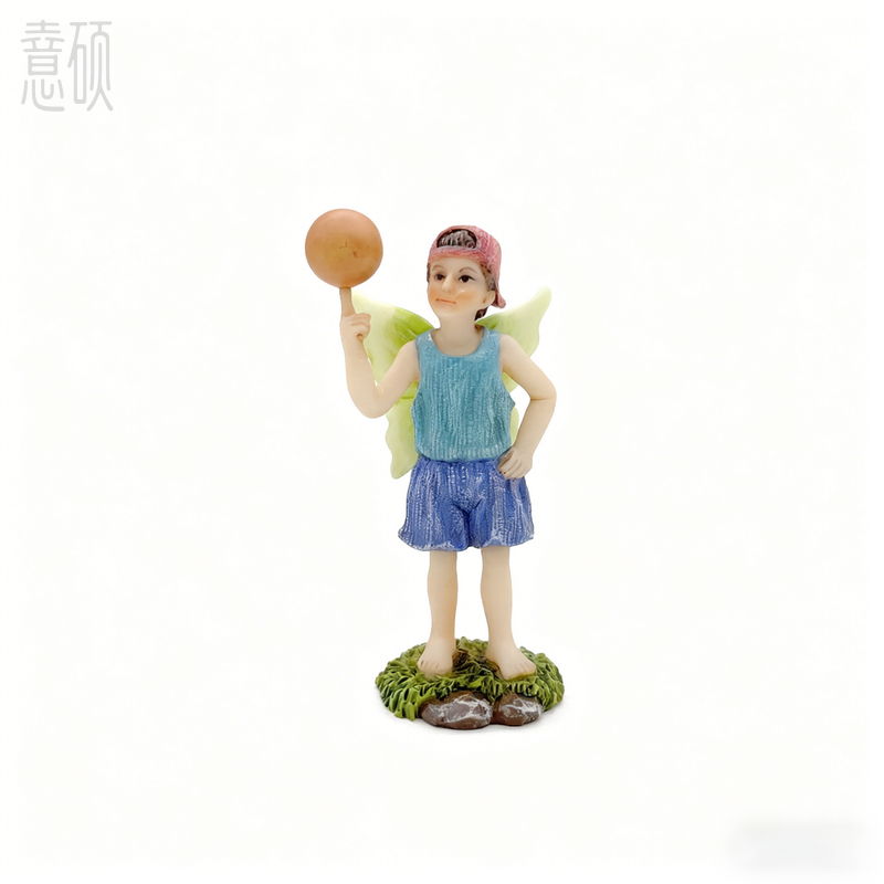 Small sized Resin Fairy Boy figurine 