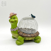 Resin Turtle Snail Glass Ball Decorative Garden Light