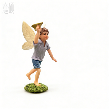 3 Inch Hand Painted Resin Fairy Boys