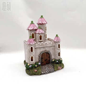 Polyresin Healing Houses Miniature Scene