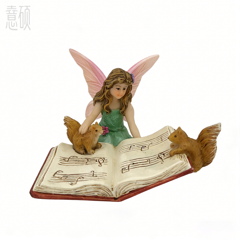 Hand-painted Resin Fairy Ornaments