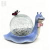 Resin Turtle Snail Glass Ball Decorative Garden Light