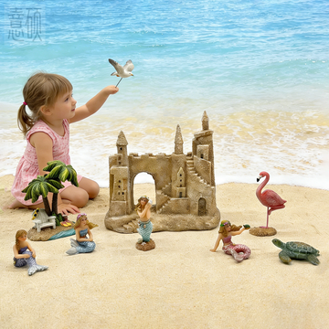 Mini Resin Mermaid Figurines