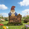 3.5-Inch Hand-Painted Resin Dwarf Gnome Figurines