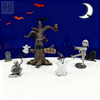 Resin Halloween Mini Figurine Set