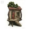 Resin Decorative Healing Little Houses Night Glow with Solar LED 