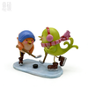 Resin Winter Sport Birds figurine
