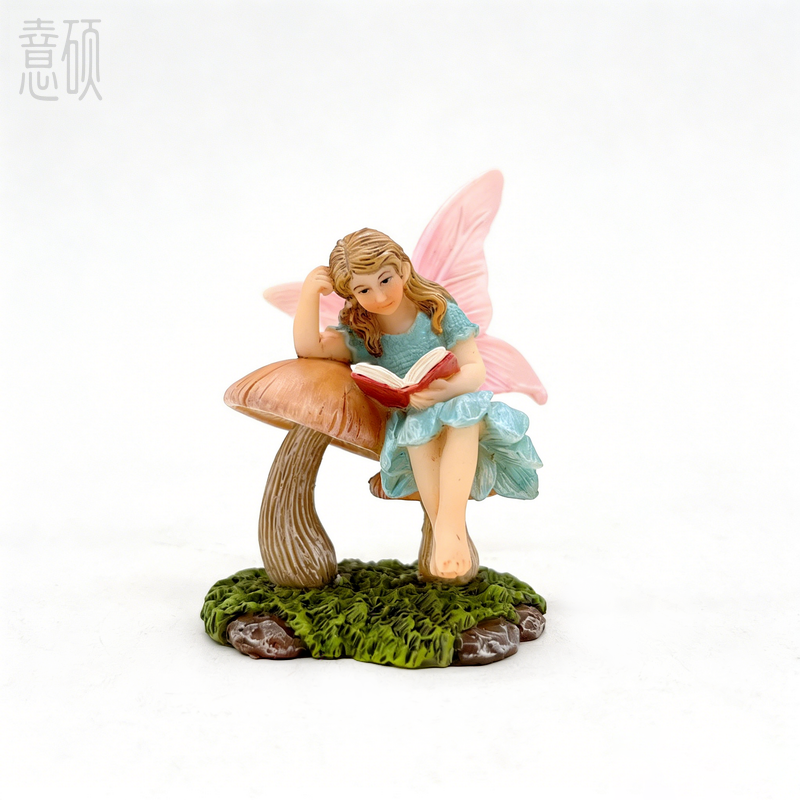 Hand-painted Resin Fairy Ornaments