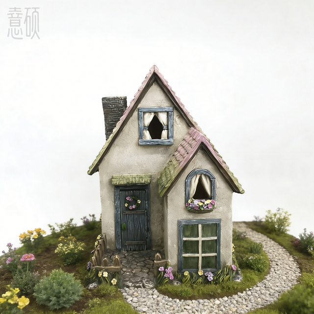 Eco-Friendly Resin Fairy House