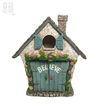 Resin Decorative Healing little Houses