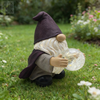 Resin Wizard Gnome Figurine Solar LED Light