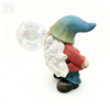 Resin Gnome Blowing Bubble Garden Figurine Light
