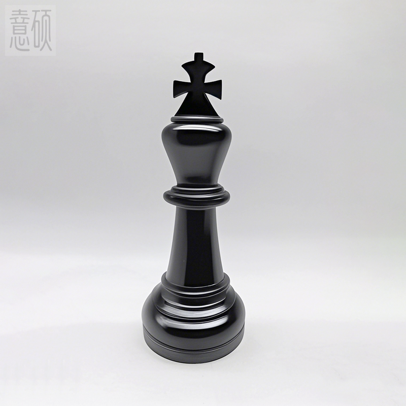 Resin Chess Pieces Sculpture