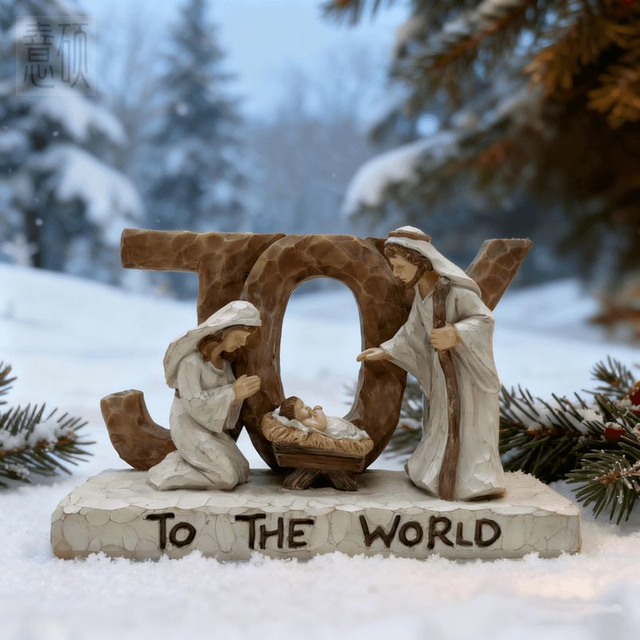 6.5 Inch Polyresin Christmas Statue