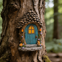 Original Resin Mini Fairy Door and Windows