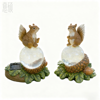 Garden Animal Solar Glass Globe Lights Waterproof