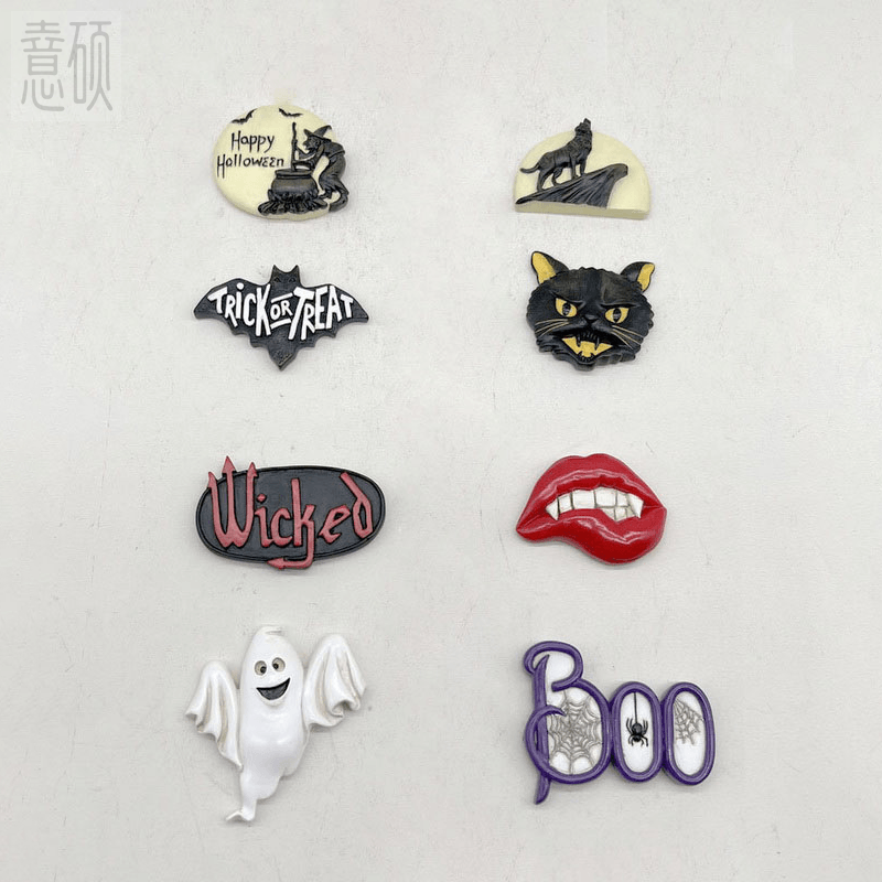 Halloween Resin Magnets