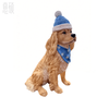 Original Life-Size Resin Puppy Sculptures