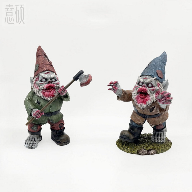 Custom Spooky Halloween Resin Decor Statues