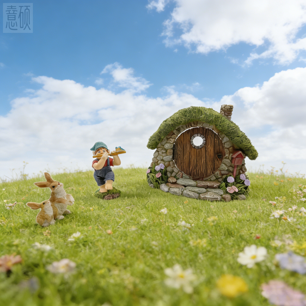 Original Resin Mini Fairy Door and Windows