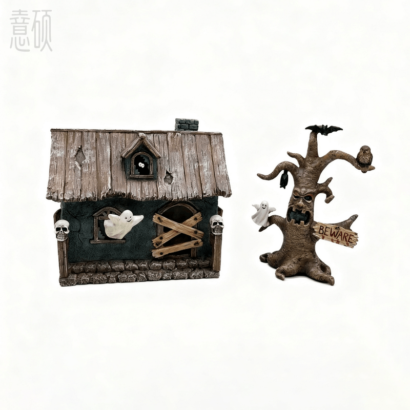 Halloween Mini Figurines Set