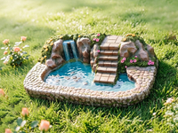 Fairy Garden Landscaping Water Feature