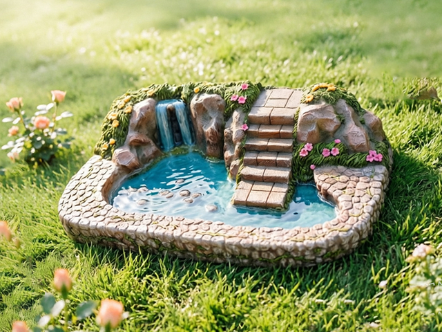Fairy Garden Landscaping Water Feature