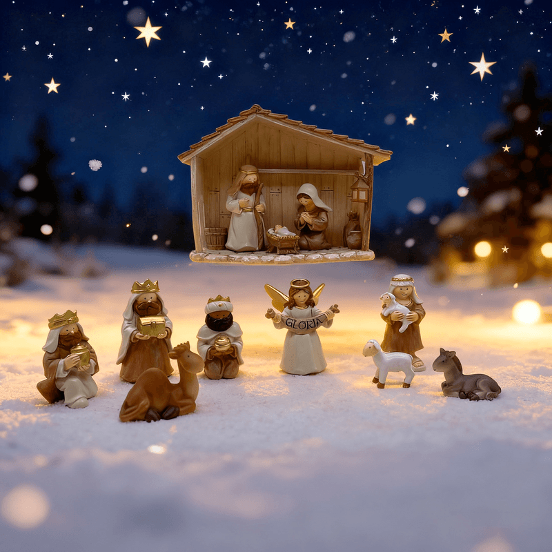 6.5 Inch Polyresin Christmas Statue