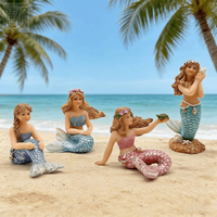 Resin Nautical Miniatures Coastal Garden Ornaments