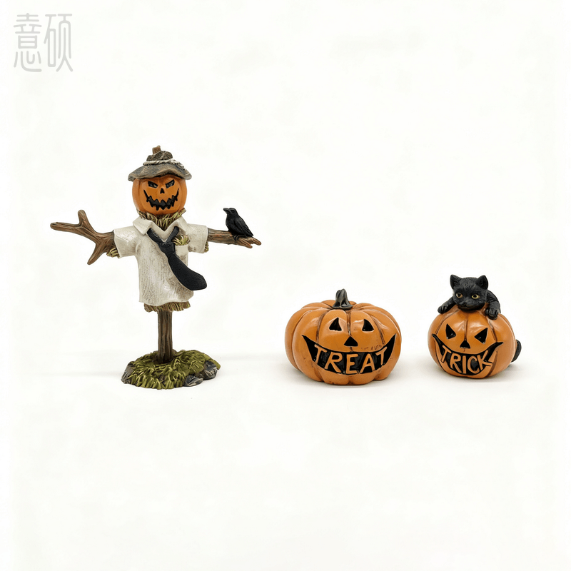 Halloween Mini Figurines Set