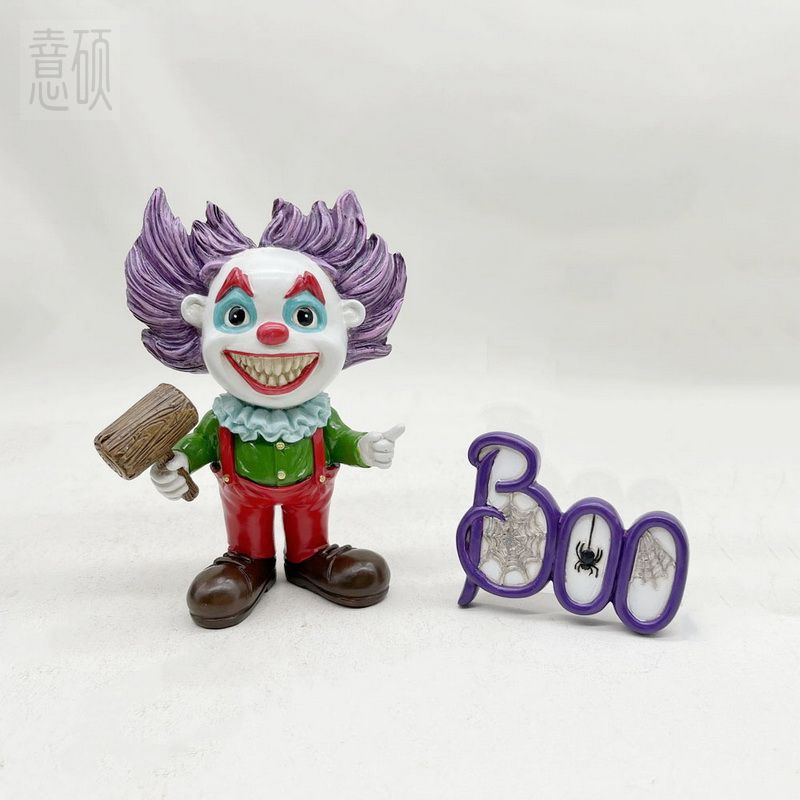 Custom Spooky Halloween Resin Decor Statues