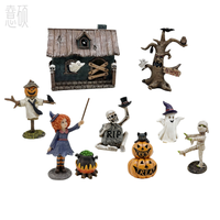 Halloween Mini Figurines Set